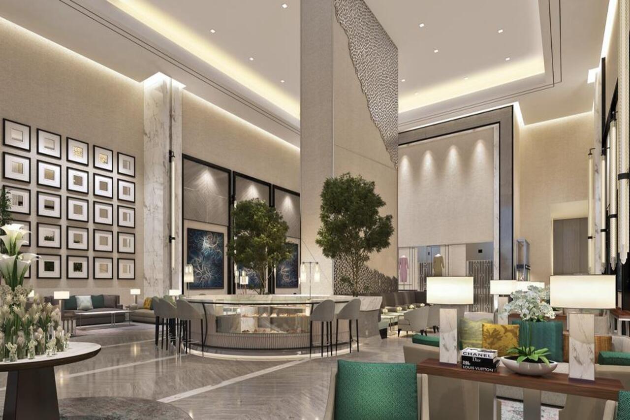 แอดเดรส ฟาวเท่น วิว Hotel ดูไบ ภายนอก รูปภาพ The lobby of the hotel