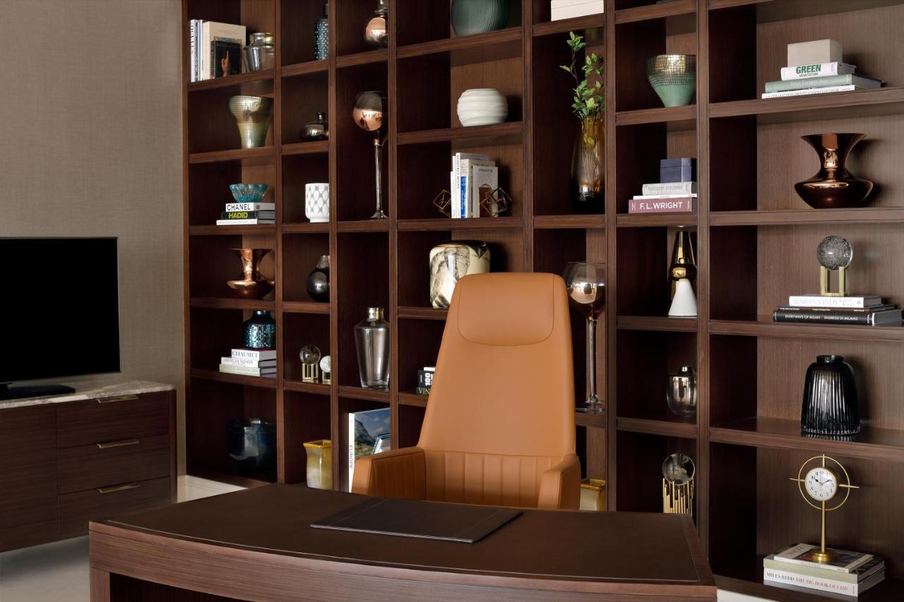 แอดเดรส ฟาวเท่น วิว Hotel ดูไบ ภายนอก รูปภาพ 3D rendering of a home office