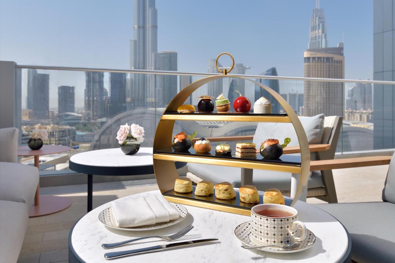 แอดเดรส ฟาวเท่น วิว Hotel ดูไบ ภายนอก รูปภาพ Afternoon tea at the Address Downtown Dubai